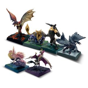 Monster Hunter Monster Collection Gallery Vol. 1 Figure Builder- Box of 6