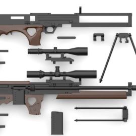 Little Armory LADF15 Dolls' Frontline WA2000 Type