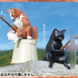 Fishing day 2 ~Cats killing time~