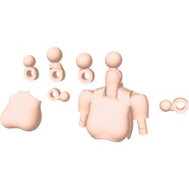 Megami Device M.S.G 01 TOPS SET Skin Color B